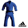 adidas Judo Deluxe Double Weave Blue Gi